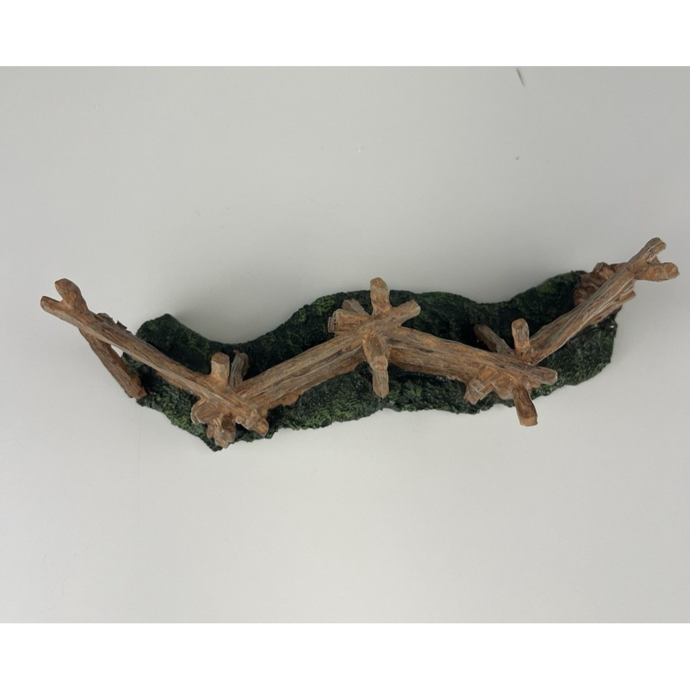 Lang & Wise Colonial Williamsburg Sheep Shepherdess & Split Rail Fence NEW - Picture 3 of 16